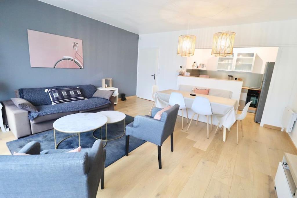 Bel Apt 6 Pers, 2 Chambres Avec Balcon Et Parking Le Touquet Ngoại thất bức ảnh
