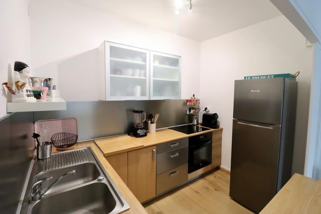 Bel Apt 6 Pers, 2 Chambres Avec Balcon Et Parking Le Touquet Ngoại thất bức ảnh